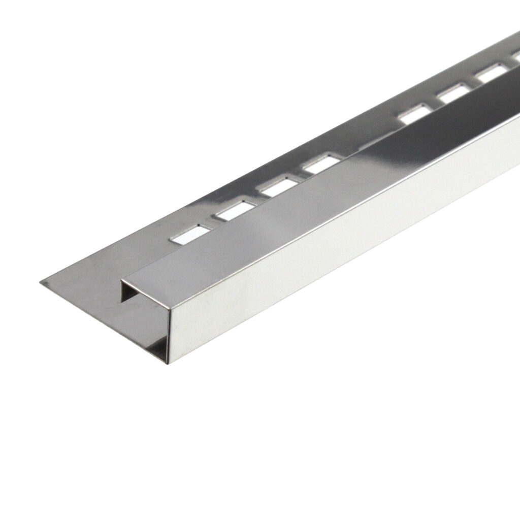 Q Trim Profile [grooving] Stainless Steel Profiles - Stainless Steel 